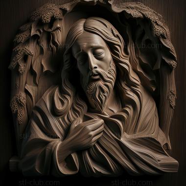 3D model st jesus (STL)